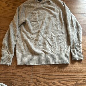J. Crew Cream Crewneck Sweater